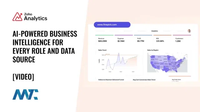 Zoho Analytics: AI-Powered Business Intelligence for Every Role and Data Source