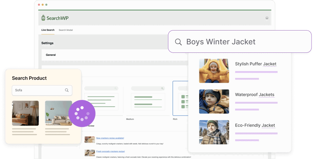 SearchWP: Почему мы обновили наш сайт, чтобы найти этот плагин WordPress 19 SearchWP: Ajax Live WordPress Search с помощью модала