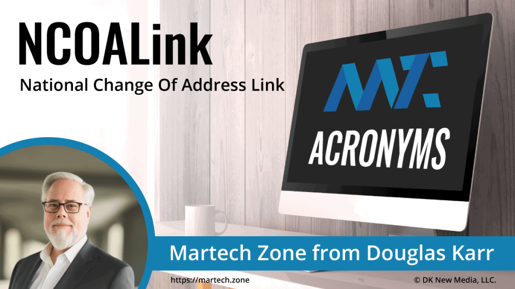 NCOALink: National Change Of Address Link