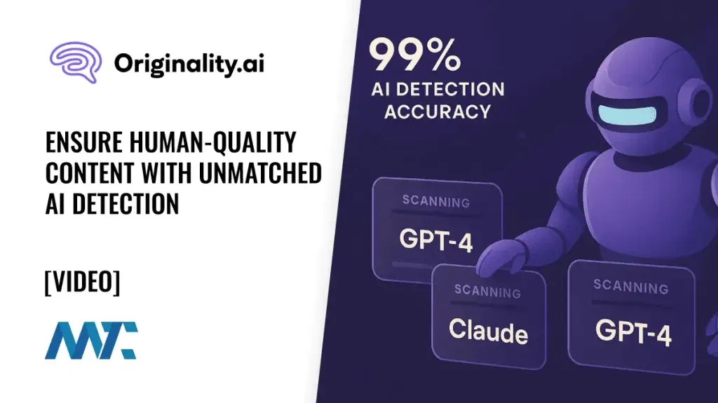 Originality.ai: Ensure Human-Quality Content with Unmatched AI Detection