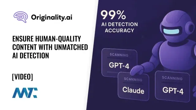 Originality.ai: Ensure Human-Quality Content with Unmatched AI Detection