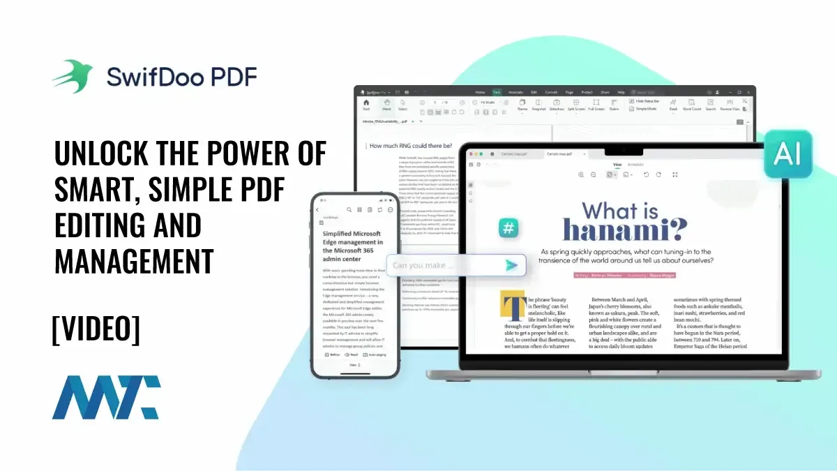 Swifdoo PDF: Editor and Management Platform with AI and OCR