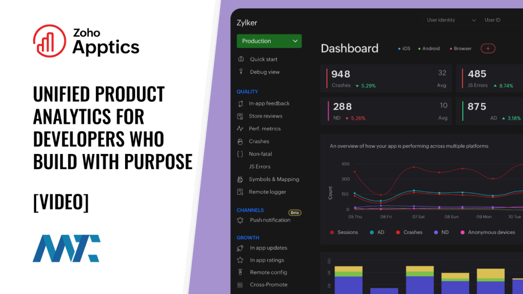 Zoho Apptics: Unified Product and Mobile App Analytics