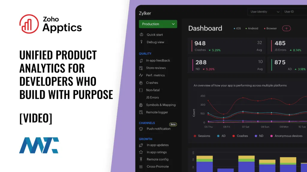 Zoho Apptics: Unified Product and Mobile App Analytics
