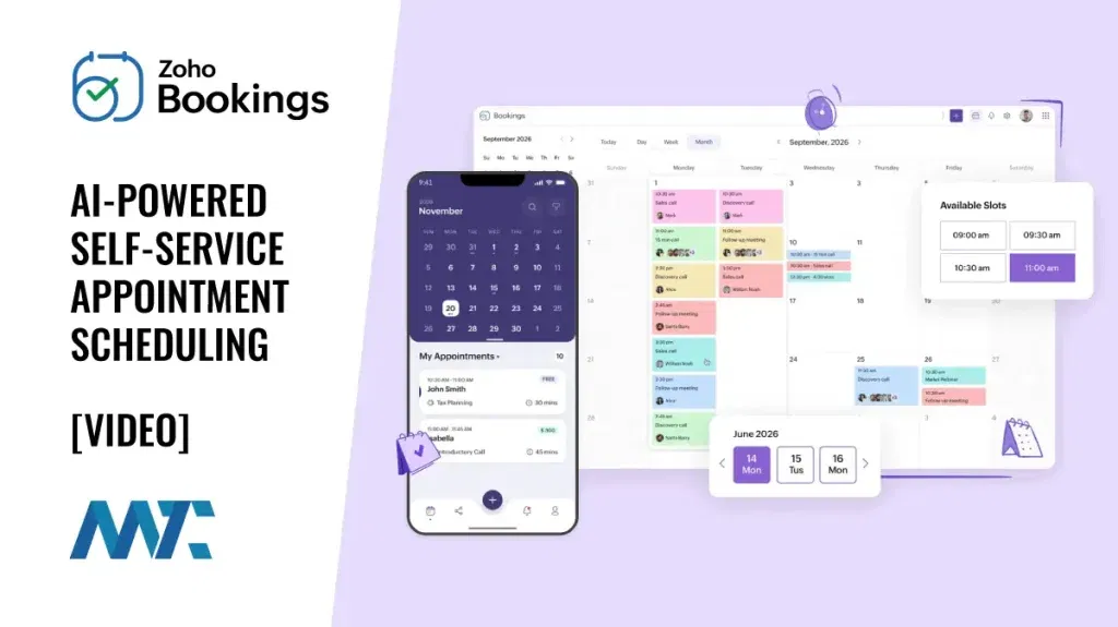Zoho Bookings: Online Appointment Scheduling