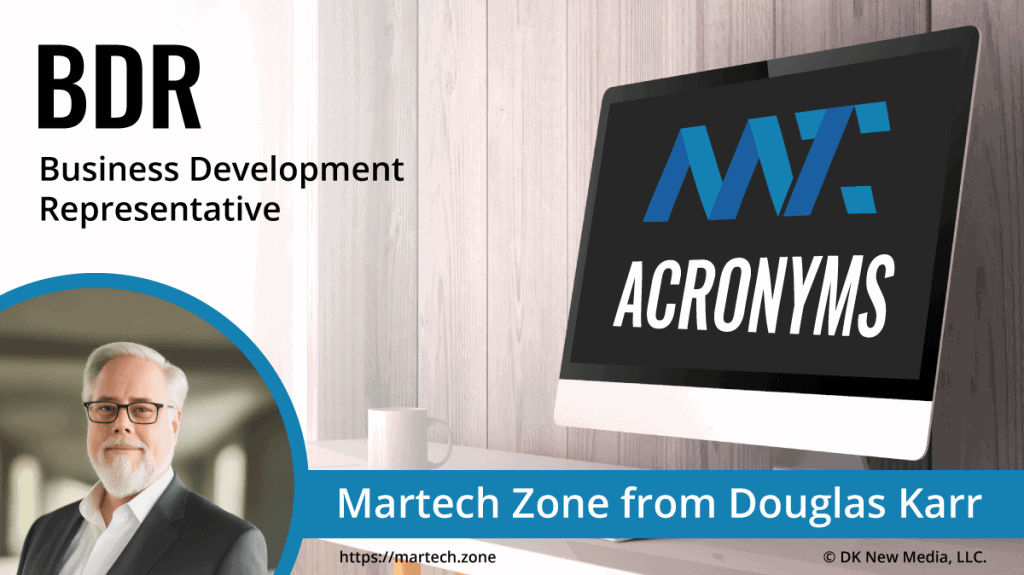 BDR: Business Development Representative