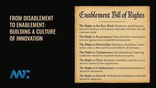 Building a Culture of Innovation through Enablement