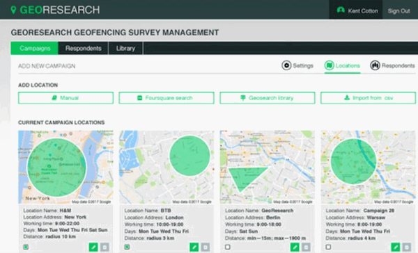 Oxagile: Geofencing Geographic Research and Customer Engagement
