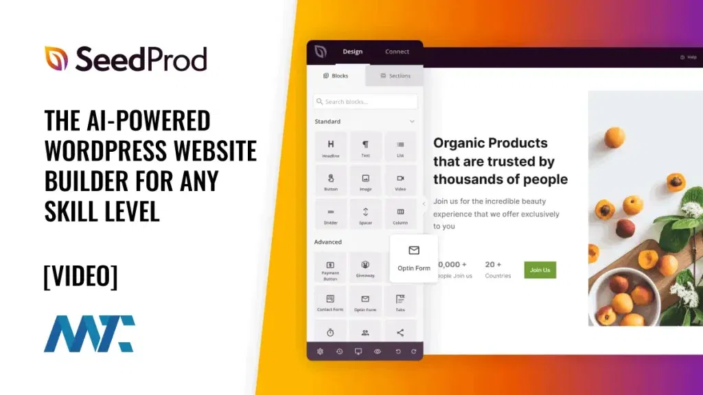 SeedProd: WordPress AI Website and Landing Page Builder