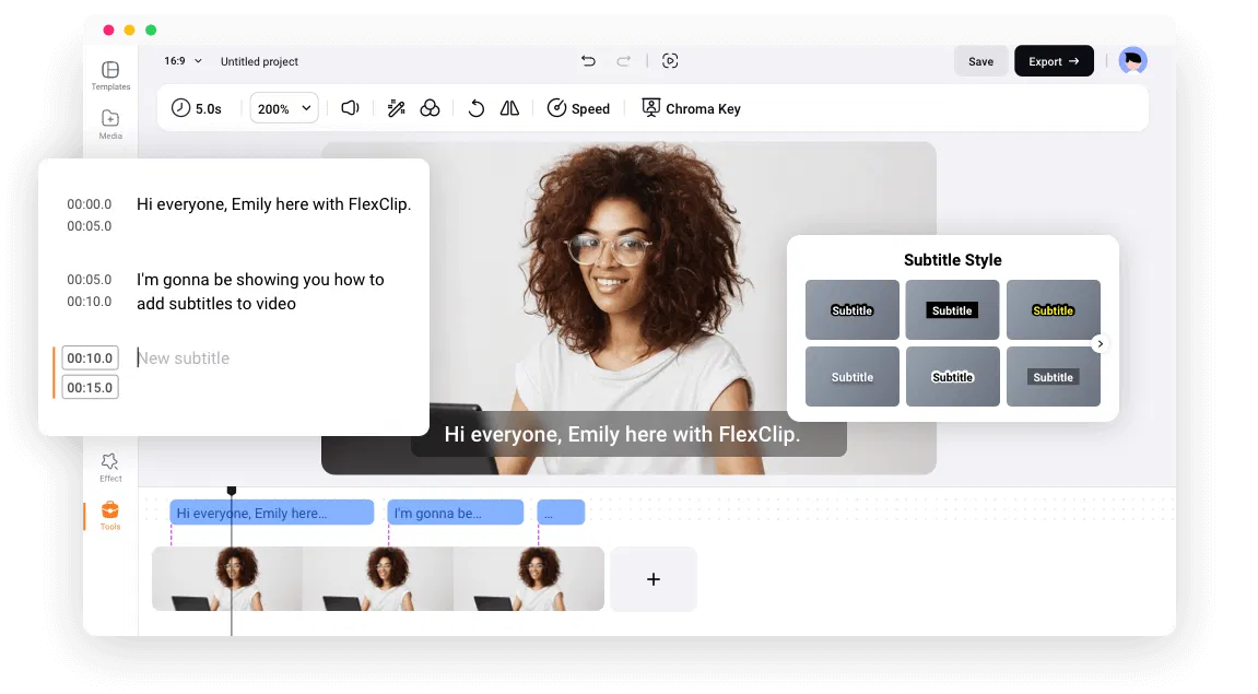 FlexClip Video Editor