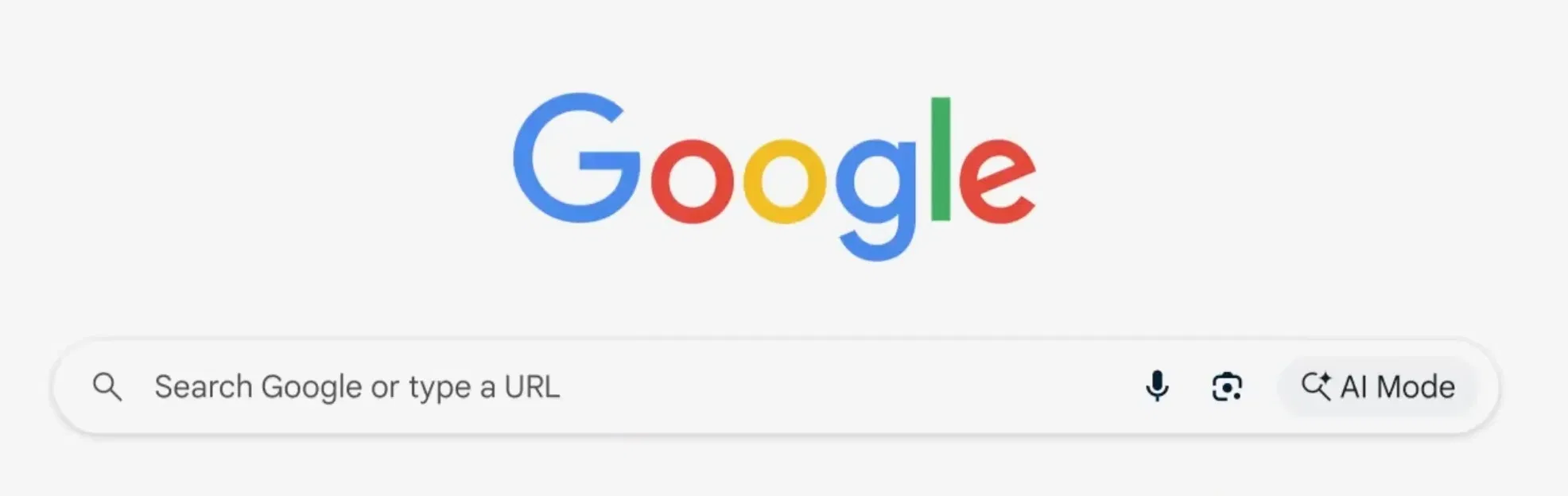 Google Home Page Simplicity