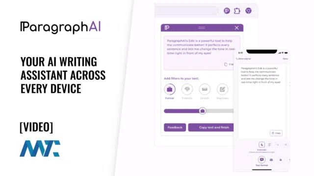 ParagraphAI: Your AI Writing Assistant Across Every Device